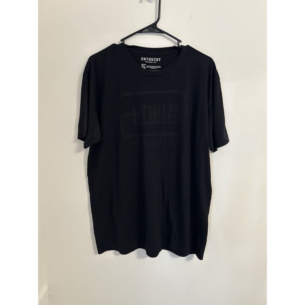 ENTHUZST APPAREL‎ CO. Black XL men T Shirt